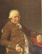 Jacques-Louis  David Charles-Pierre Pecoul,Contractor of Royal Buildings,Father-in-Law of the Artist (mk05) oil painting on canvas